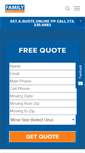 Mobile Screenshot of chicagofamilymoving.com